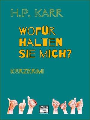 cover image of Wofür halten Sie mich?